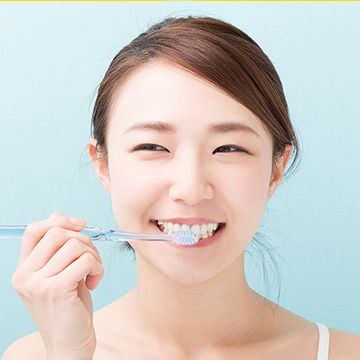 衛生的でむし歯のリスクを低減